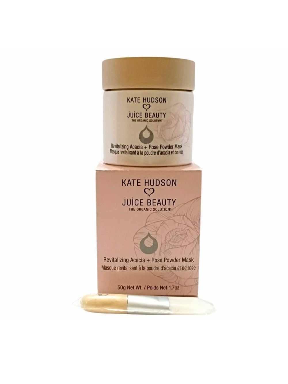 Kate Hudson Juice Beauty Revitalizing Acacia + Rose Powder Mask 50g 1.7oz NEW